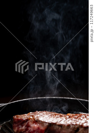 ステーキ 焼き目 肉 ステーキ 焼き目 肉 117249663