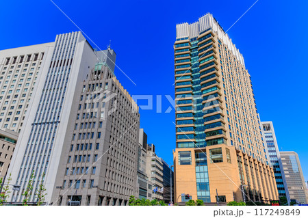 東京 千代田区 有楽町 日比谷通りから見た ザ・ペニンシュラ東京 東京 千代田区 有楽町 日比谷通りから見た ザ・ペニンシュラ東京 117249849