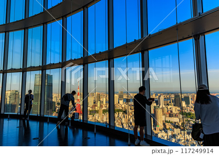 東京　港区　六本木ヒルズ展望台　東京スカイビュー 117249914
