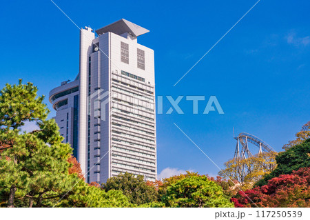 【東京都】小石川後楽園　紅葉 117250539