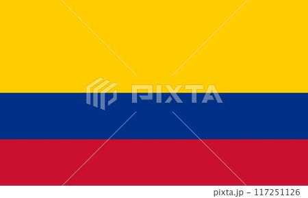 Colombia flag national material design	 117251126