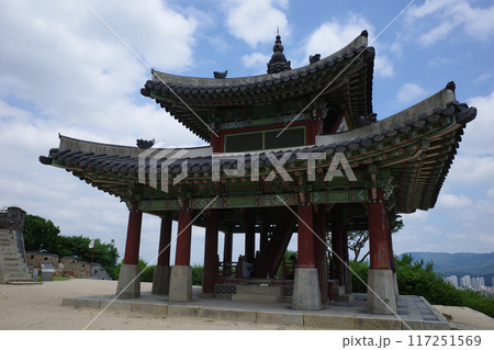 水原華城の八達山にある西将台 117251569