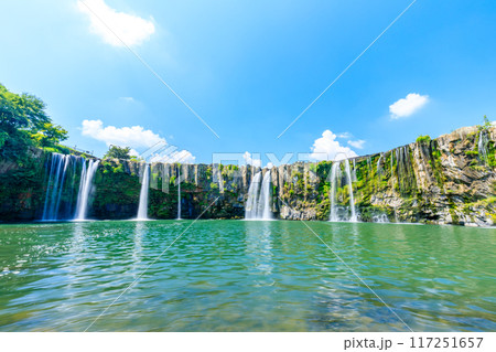 夏の原尻の滝　大分県豊後大野市 117251657