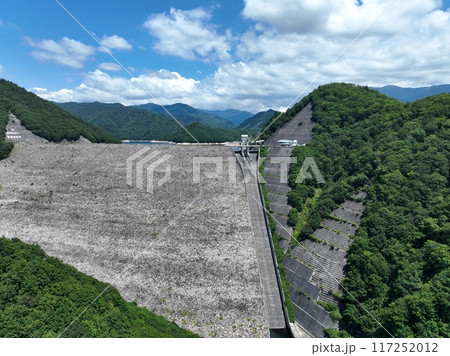 【群馬県・奈良俣上空から空撮】 空から見る夏の奈良俣ダム 【群馬県・奈良俣上空から空撮】 空から見る夏の奈良俣ダム 117252012