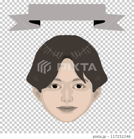 Smiling boy and frame color illustration 5 (retro style) Smiling boy and frame color illustration 5 (retro style) 117252246