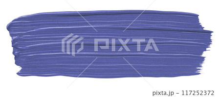Shiny purple brush stroke isolated on white background 117252372