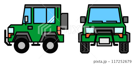 四輪駆動車で悪路や雪道に強い4WDマイカー 117252679