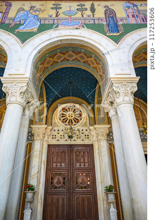 Metropolitan Cathedral of the Annunciation, cathedral church of the Archbishopric of Athens, Greece Metropolitan Cathedral of the Annunciation, cathedral church of the Archbishopric of Athens, Greece 117253606