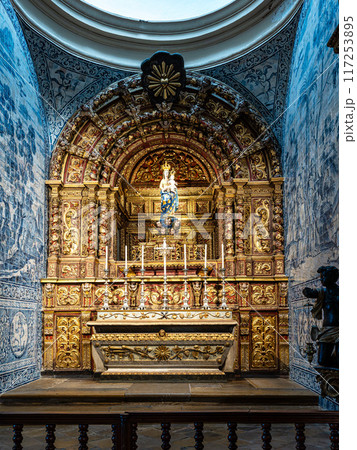 Interior of Faro Cathedral, Se Catedral in Faro, Algarve, Portugal Interior of Faro Cathedral, Se Catedral in Faro, Algarve, Portugal 117253895
