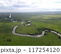 北海道 上空からの釧路湿原 北海道 上空からの釧路湿原 117254120