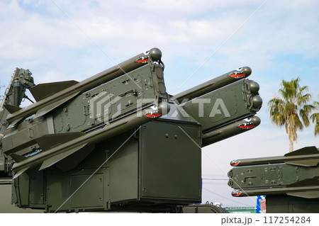 航空自衛隊の81式短距離地対空誘導弾 航空自衛隊の81式短距離地対空誘導弾 117254284