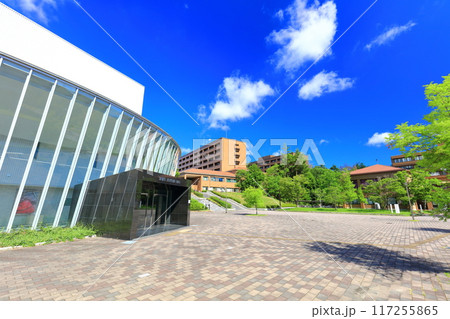 【広島県】快晴の広島大学(東広島キャンパス) 【広島県】快晴の広島大学(東広島キャンパス) 117255865