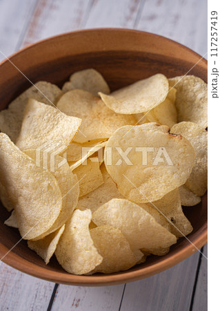 ポテトチップス 117257419