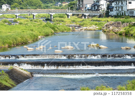 新緑と清流の三朝温泉 117258358