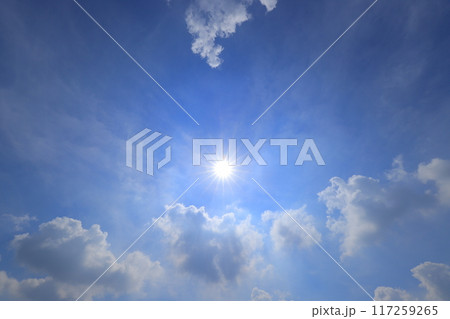 青空に浮かぶ雲 青空に浮かぶ雲 117259265