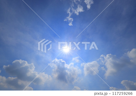 青空に浮かぶ雲 青空に浮かぶ雲 117259266