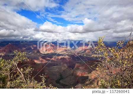 アメリカ、アリゾナ州のグランドキャニオンの絶景 アメリカ、アリゾナ州のグランドキャニオンの絶景 117260041