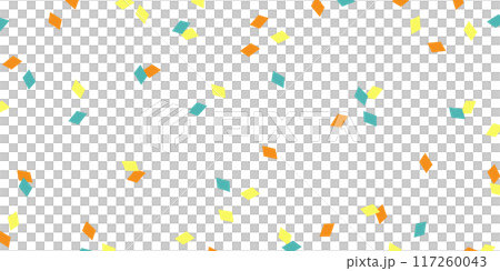 Simple confetti background design colorful white background Simple confetti background design colorful white background 117260043