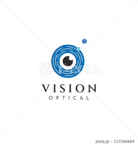 Modern colorful abstract Logo vision, digital vision, optical vision, technology vision, planetary vision and vision center. Template vector illustration. Modern colorful abstract Logo vision, digital vision, optical vision, technology vision, planetary vision and vision center. Template vector illustration. 117260664