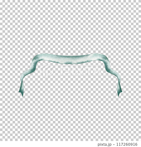 Blue advertising banner design element. Antique copy space title sign. Hand drawn watercolor art illustration on transparent background. For cards, certificates, event flyers, wedding invitations Blue advertising banner design element. Antique copy space title sign. Hand drawn watercolor art illustration on transparent background. For cards, certificates, event flyers, wedding invitations 117260916