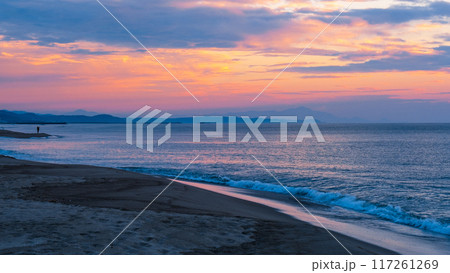 夕暮れの海 夕暮れの海 117261269