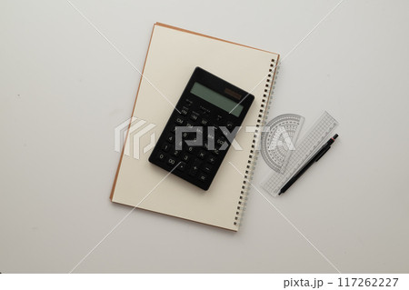 Collective image of stationery. 117262227