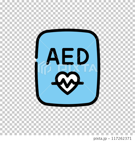 AED, icon, icons 117262371
