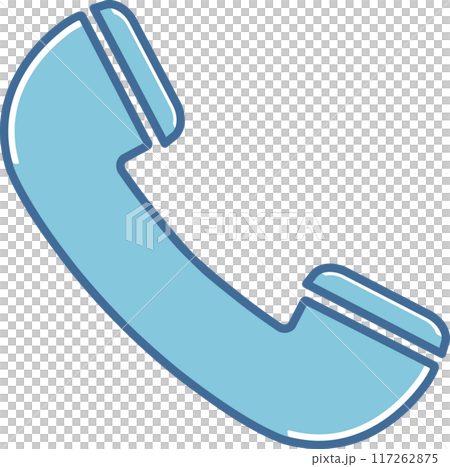 ビジネスアイコン「電話」 117262875