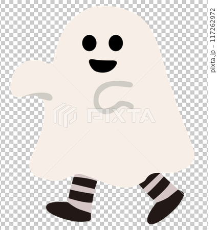 ハロウィンでお化けの仮装をする子どものベクターイラスト ハロウィンでお化けの仮装をする子どものベクターイラスト 117262972