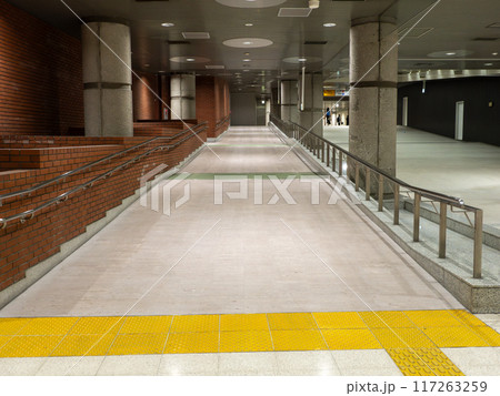 東京都市風景 都心の地下連絡通路 東京都市風景 都心の地下連絡通路 117263259