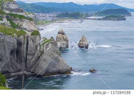 室蘭八景の景勝地 トッカリショの奇勝 117264198