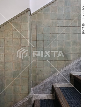 大正浪漫の階段とクリンカータイル、清明文庫 117264275