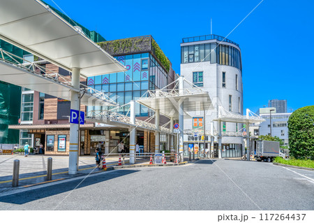 東京都品川区の都市風景　西小山駅 117264437