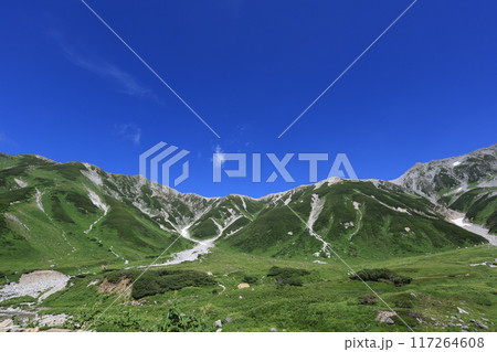 立山連峰からの景色 117264608
