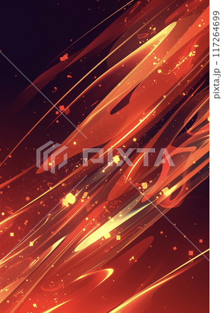 赤い炎の背景 AI画像 赤い炎の背景 AI画像 117264699