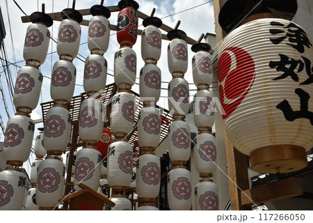 祇園祭　山鉾建　浄妙山 117266050