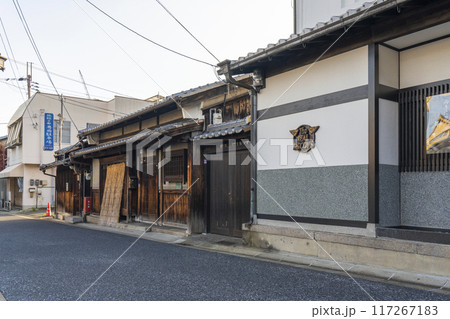 ならまち　勝南院町　風情ある町並み 117267183