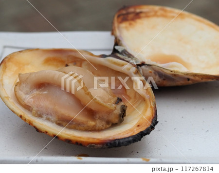 ハマグリの醤油焼き(BBQ) ハマグリの醤油焼き(BBQ) 117267814