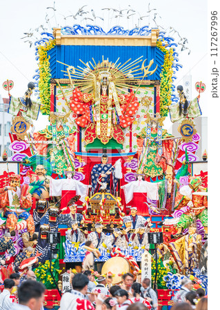 「青森県」豪華絢爛な山車の競演　八戸三社大祭・夏 117267996