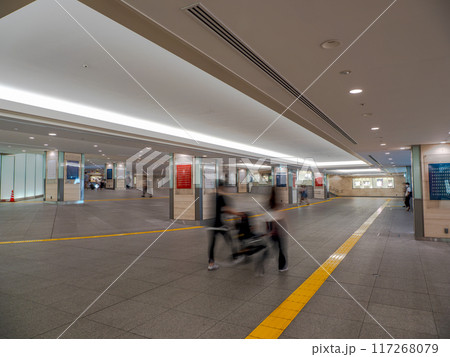東京都市風景 都心の地下連絡通路 東京都市風景 都心の地下連絡通路 117268079