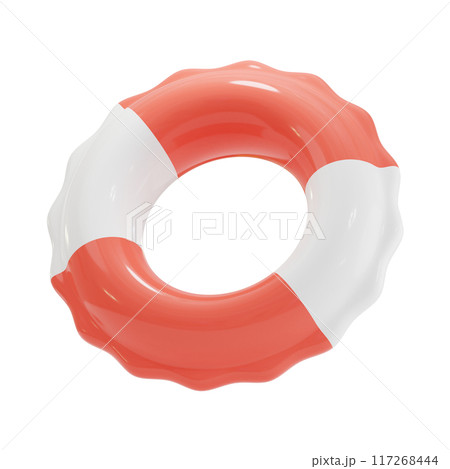 Floating Ring 3D Illustrations, 3D rendering 117268444