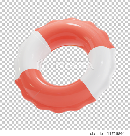 Floating Ring 3D Illustrations, 3D rendering 117268444