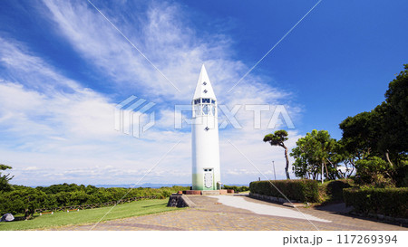 三浦半島の三浦市城ヶ島の夏 117269394