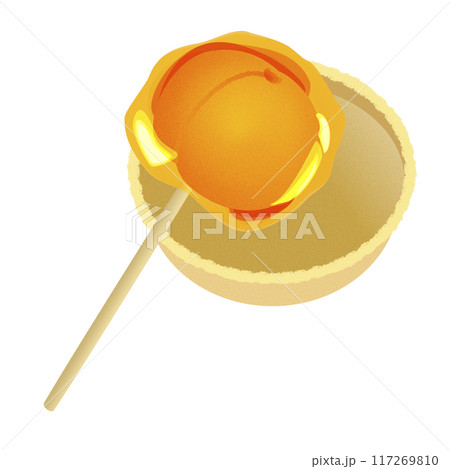 あんず飴もなか付き あんず飴もなか付き 117269810