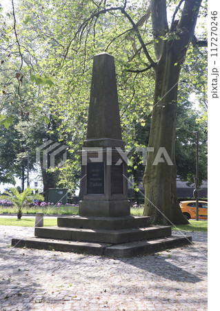 War memorial in Bregenz, Austria on Lake Constance War memorial in Bregenz, Austria on Lake Constance 117270246