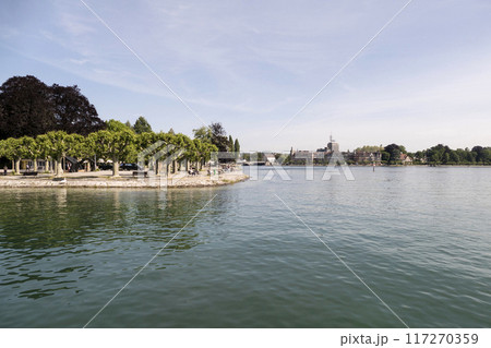 Harbor of Konstanz, Lake Constance in Germany Harbor of Konstanz, Lake Constance in Germany 117270359