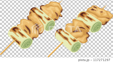 Yakitori Negima salt 117271297