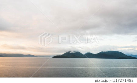 洞爺湖の夕景 洞爺湖の夕景 117271488