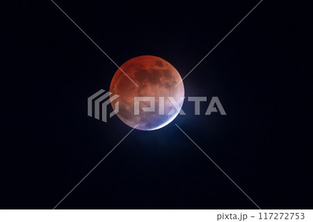 2021年11月19日　部分月食　ターコイズフリンジ 117272753