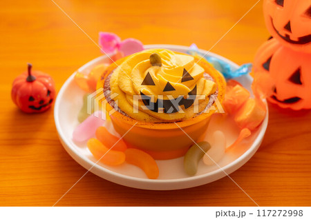 ハロウィン カップケーキ ハロウィン カップケーキ 117272998